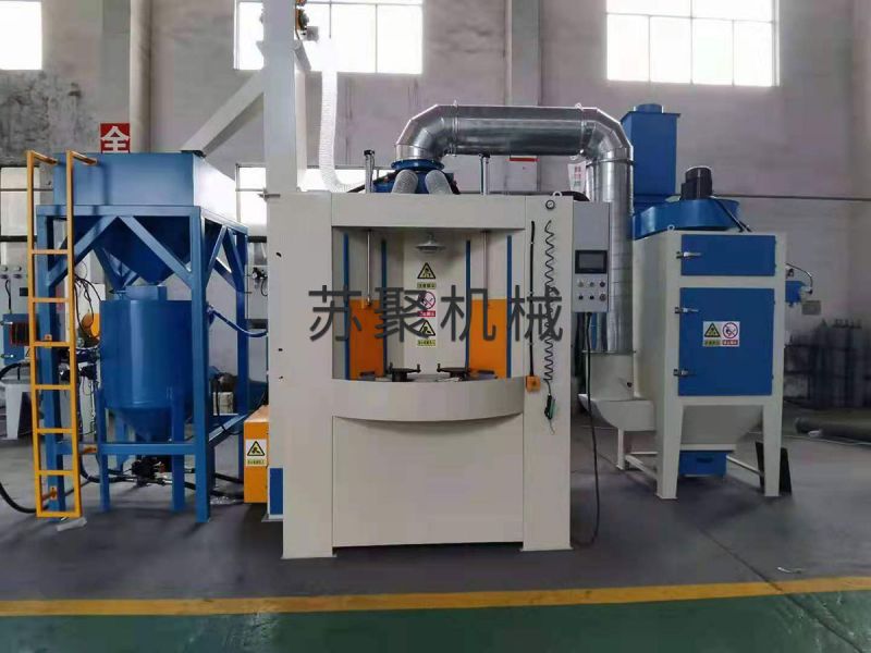 加壓式轉(zhuǎn)盤噴砂機(jī)